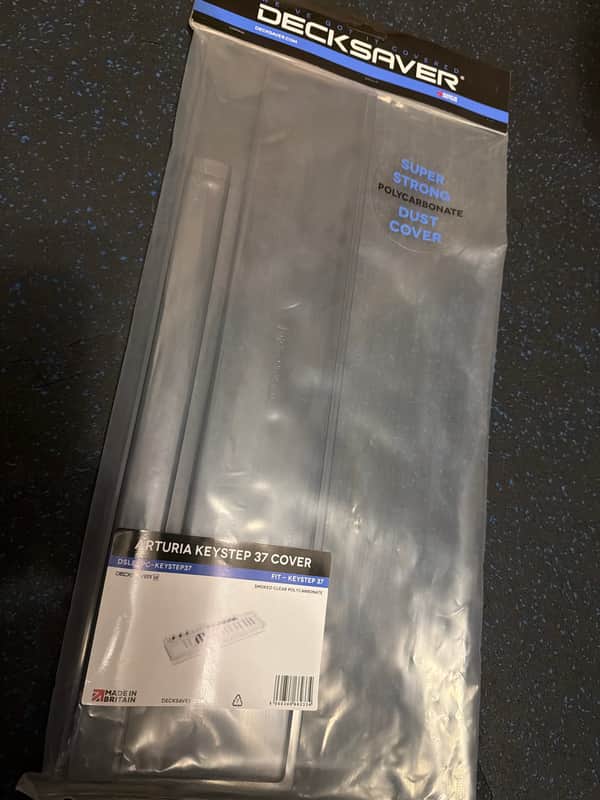 Decksaver DSLE-PC-KEYSTEP37 Arturia Keystep 37 LE Cover 2020s - Clear image 1