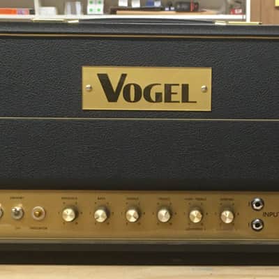 Vogel Instrument Co. JTM45/100 Super 100 Amplifier Hendrix #7026 Clone 2021 Black/Gold image 1