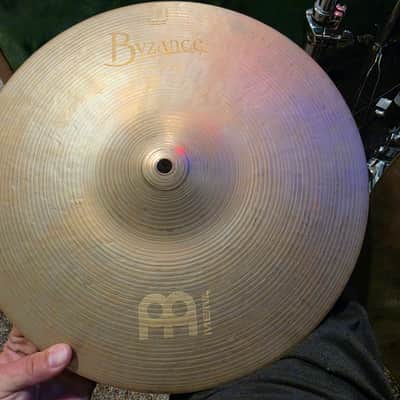 Meinl 14" Byzance Vintage Sand Hi-Hat (Pair) 2010 - Present - Sandblasted image 5