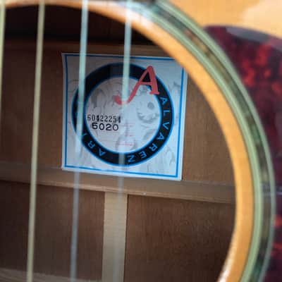 Alvarez Artist Series 5020 Acoustic Guitar 1997 image 5