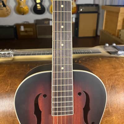 Gretsch G9241 Round Neck Resonator 2010s - Red Sunburst image 4