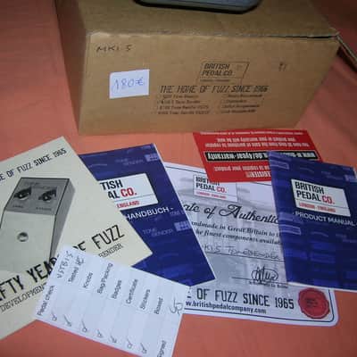 British Pedal Company Tone Bender Mk 1.5 image 4