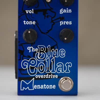 Menatone The Blue Collar Overdrive Guitar Effects Pedal #58792 image 4