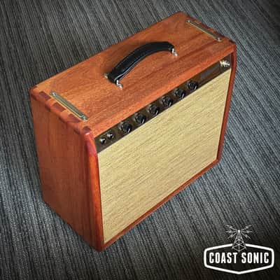 Mint Milkman Sound Custom 20w Creamer "Mahogany & gold" w/ Jupiter Alnico Speaker image 7