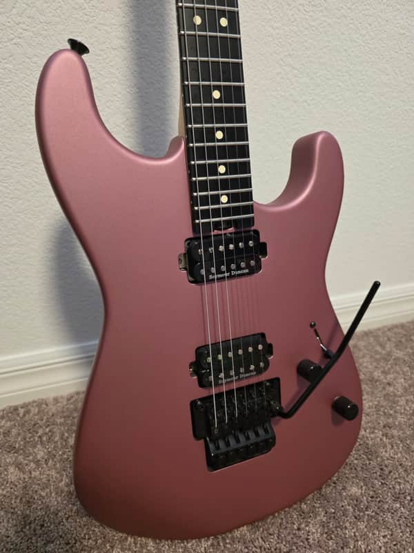 Charvel Pro-Mod San Dimas Style 1 HH FR E 2020 - Satin Burgundy Mist image 1
