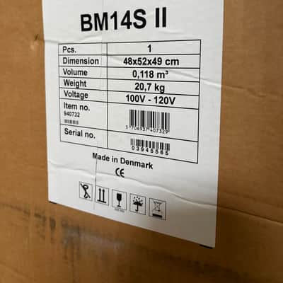 Dynaudio Professional BM14S II 12" 300W Active Studio Subwoofer – Made in Denmark – Original Box image 11