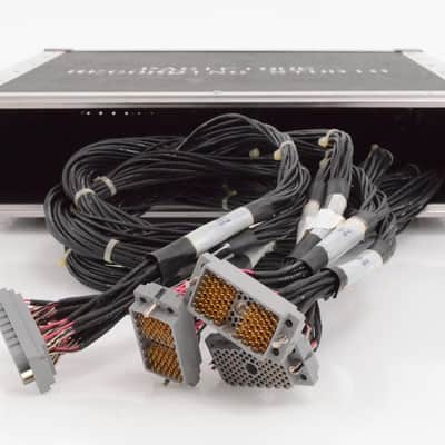 Mosses & Mitchell 96-point TT Patch Bay with 2 Mogami Snakes & Road Case #28393 image 13