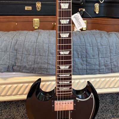 2004 Gibson Custom Shop ’61 Les Paul SG Standard Reissue – Ebony – Rare image 3