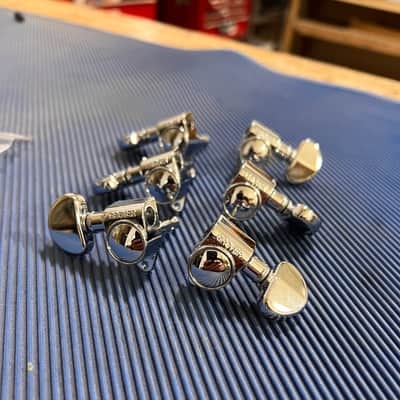 Grover 3x3 Rotomatic Chrome Tuners 18:1 image 1