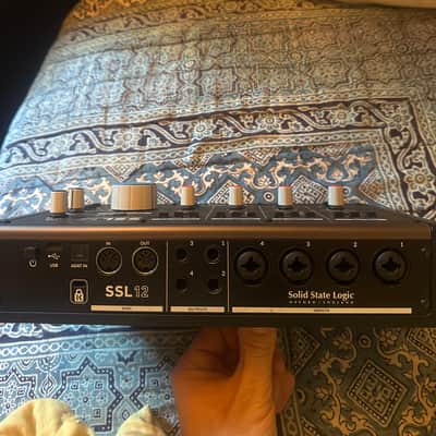 Solid State Logic SSL 12 12-Channel USB Audio Interface 2023 Black image 3