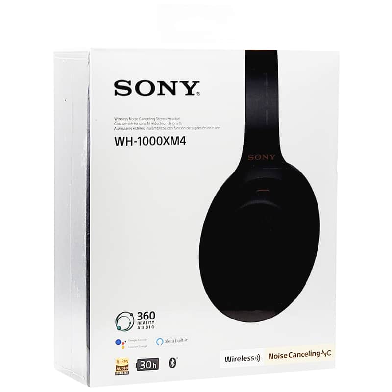 UNOPENED - Sony WH-1000XM4 ANC Headphones 2020 - Black image 1