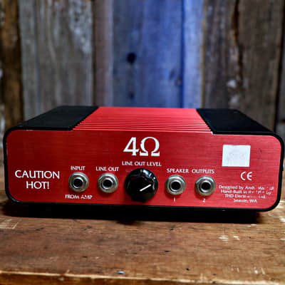 THD Hot Plate Power Attenuator - 4 Ohm - Red image 6