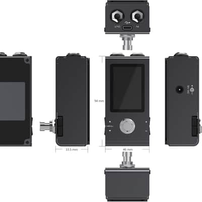 Peterson StroboStomp Mini Guitar Pedal Tuner image 5