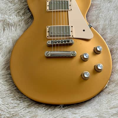 Gibson Les Paul Tribute Gold Top Electric Guitar image 3