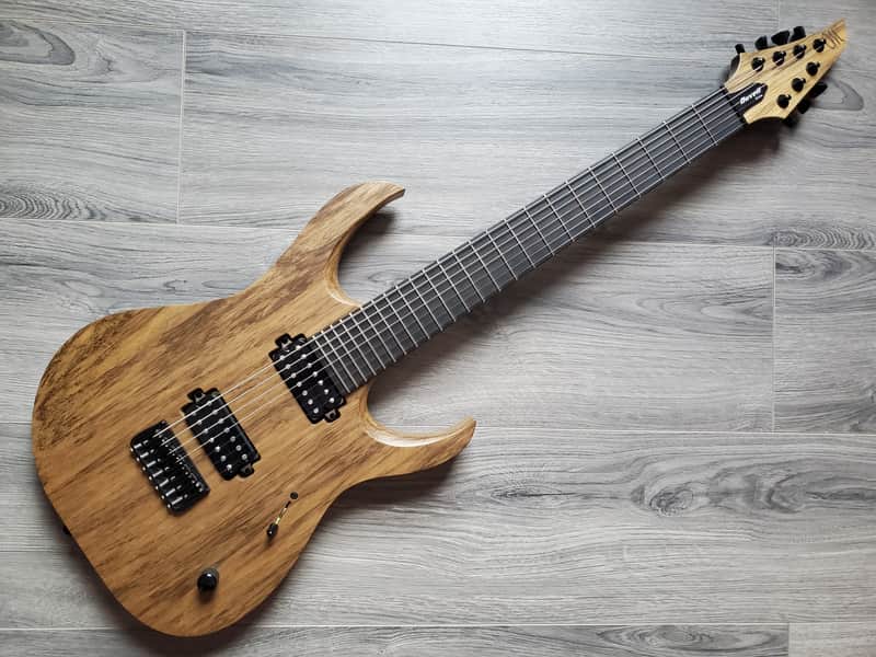Mayones Duvell Elite 7 Black Limba image 1