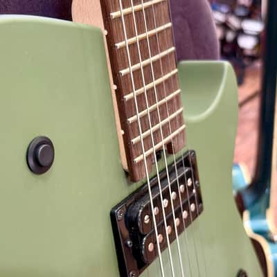 🔥2025 NEW RELEASE🔥 Manson Meta Series Matt Bellamy MBM-2H~ Satin Olive Green! image 8