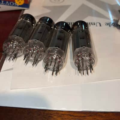 (4) Sovtek EL84/6BQ5 Matched-Set Made in Russia Soviet-era image 2