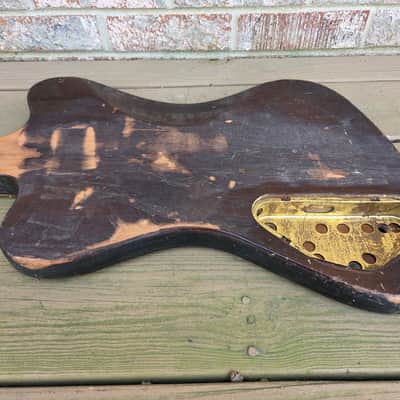 Vintage 1960's Gibson Thunderbird (Non-Reverse) Bass Guitar Husk Project! image 15