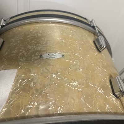 C&C Gladstone Drum Set/12th & Vine 13x9/16x16/22x12 Aged WMP image 9