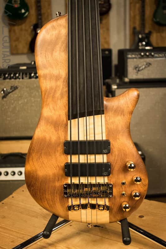 Warwick Singlecut Thumb Bass SC Fretless Broadneck image 1