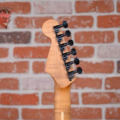Charvel USA Custom Shop Special Edition San Dimas HS CT QMT Roasted Chlorine Burst 2024 w/OHSC image 10