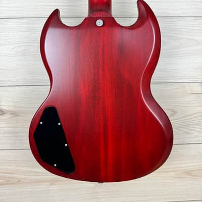 Gibson SG Standard '61 Faded with Maestro Vibrola - Vintage Cherry Satin image 12