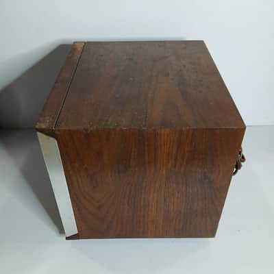 Single Rare Vintage Arvin Powered Speaker Wood MCM Audio Speaker Box READ image 7