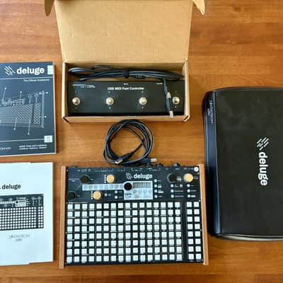 Synthstrom Audible Deluge w/ Numeric Display (includes footswitch & accessories) image 7
