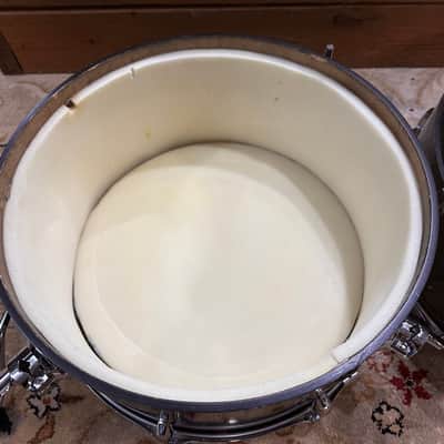 Aerodrums (Custom) Blue/Black 4pc Set (Bass Drum Doubles As Case) image 14