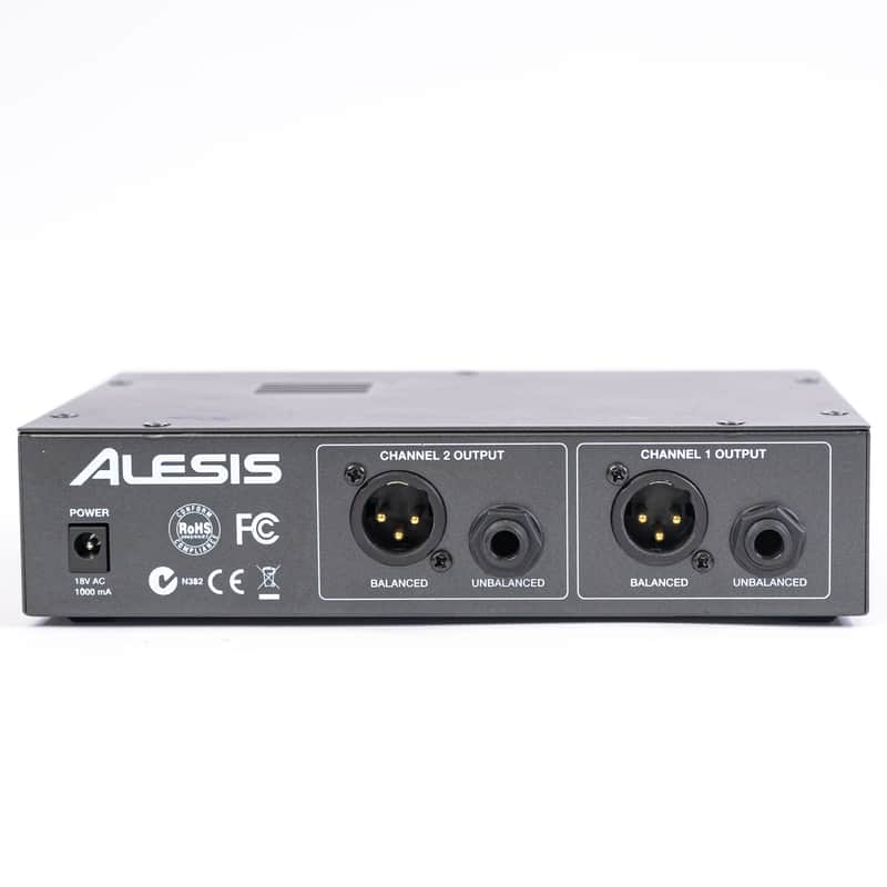 Alesis MicTube Duo - Tube-Based Microphone Preamplifier with | Reverb
