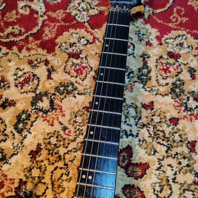 2009 ESP Maverick MV 27 frets, SADO CUSTOM SHOP Factory, Black & Red Sparkle Flake, MIJ JAPAN image 15