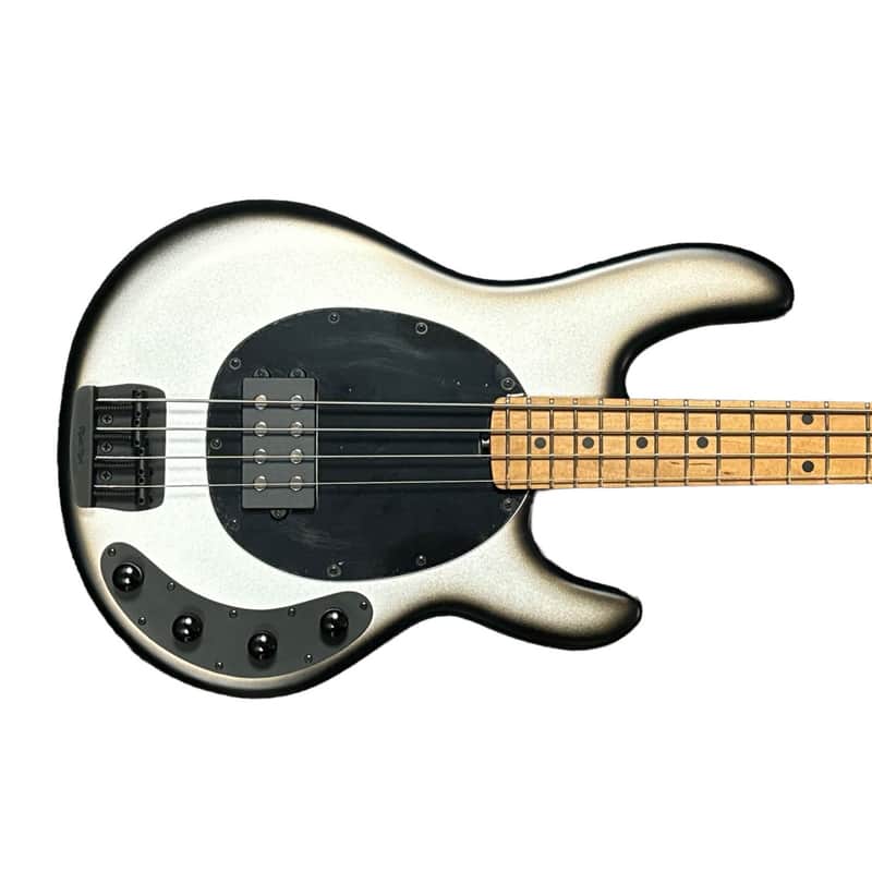 Ernie Ball Music Man StingRay 4 Special, Black Rock / Roasted Maple  *8.0 LBS IN STOCK* image 1