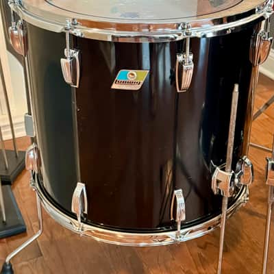 Ludwig Classic maple 22/18/16/13 black cortex 70s image 5