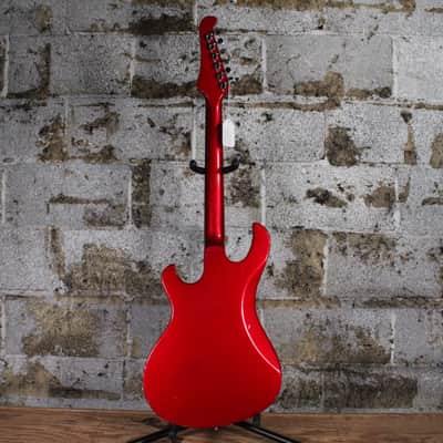 1981 Gibson Victory X MV-10 with Stopbar Tailpiece Candy Apple Red w/ Mods & Hard Case image 6