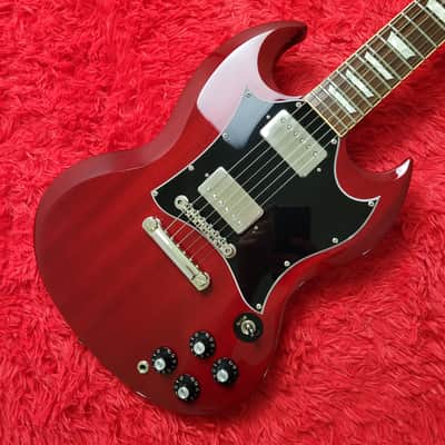 1998 Bacchus BSG-68V SG Standard - Vintage Series - Cherry  - All Original - Made In Japan MIJ image 1