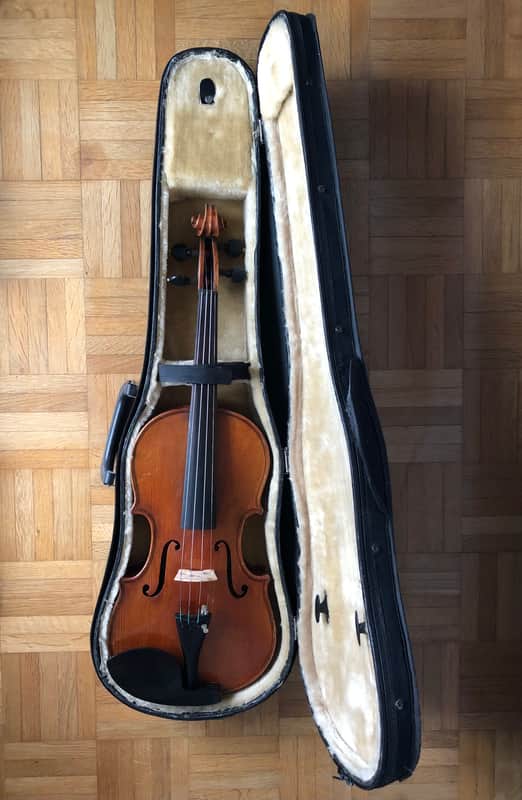 Labeled Lorenzo Ventapane Violin 4/4 1840 image 1