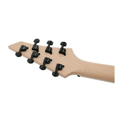 Jackson JS Series Dinky Arch Top 7-String JS22Q-7 DKA HT, Amaranth Fingerboard, Poplar Body, and Bolt-on Maple Neck Electric Guitar (Right-Handed, Transparent Black Burst) image 6
