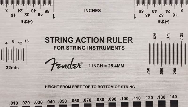 Fender Guitars Professional Stainless Steel String Action Gauge image 1
