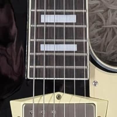 Silvertone 1446TTSB Single Cut Semi-Hollow Guitar w/Trapeze Tobacco Sunburst image 3