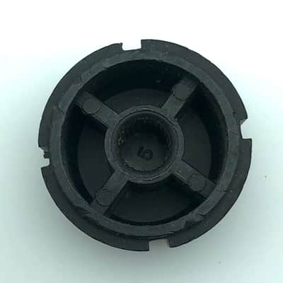 Vintage Reflector Knob 19?? Black/Gold image 4