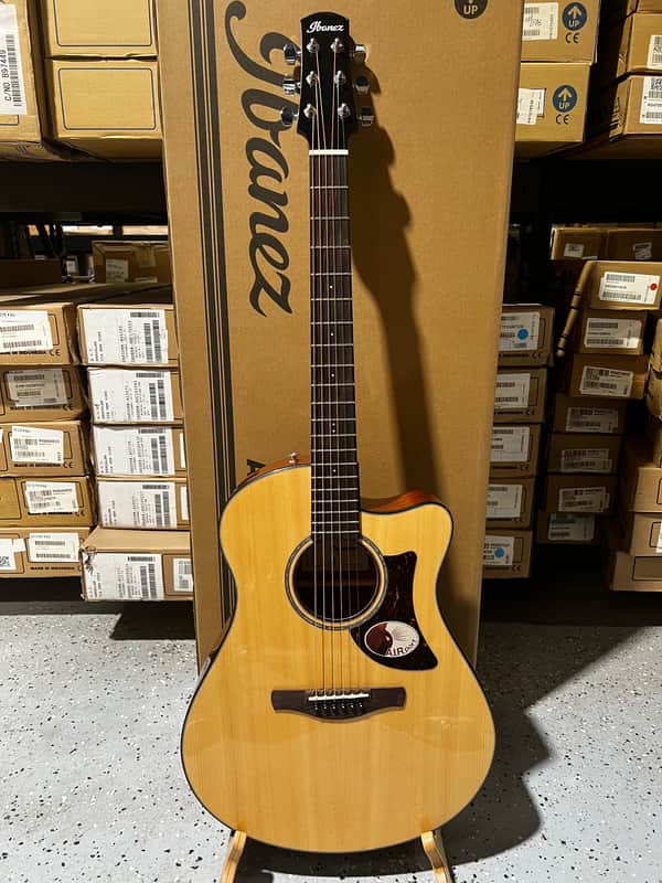 Ibanez AAM300CE Advanced Acoustic Auditorium Acoustic-electric Guitar - Natural image 1