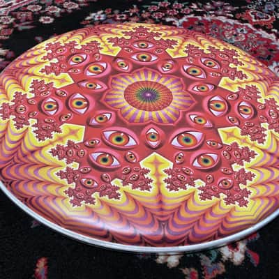 Evans Danny Carey / TOOL 22” Fear Inoculum "Tondo"  Ver. #1 Bass Drum Head image 3