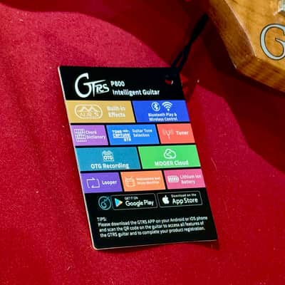 Mooer GTRS P800 Intelligent Guitar 2025 FIESTA RED image 23