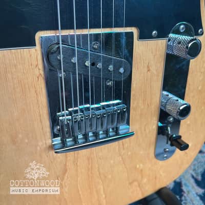 2006 Fender Custom Shop American Custom Telecaster – Natural with Figured Flame Maple Neck (7lbs 3.3oz) image 4