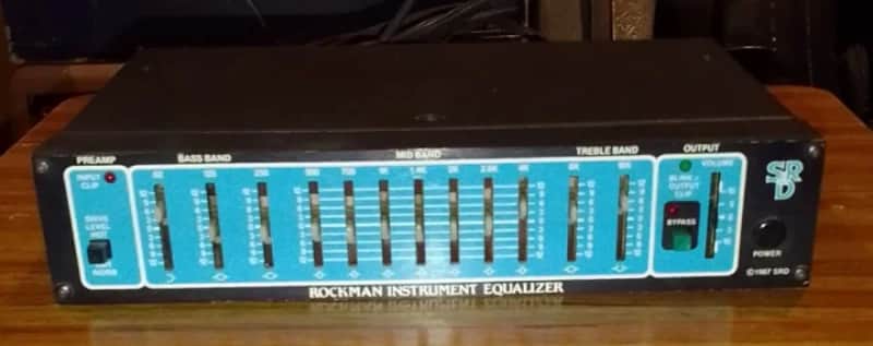 SR&D Rockman Instrument EQ RockModule 1987 - 1992 - Blue image 1
