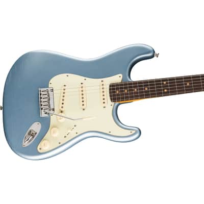 Fender American Ultra Luxe Vintage 60s Stratocaster RW Surf Green - Electric Guitar image 4