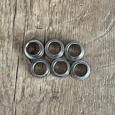 Unbranded Tuner ferrules bushings Gibson Epiphone Mosrite Martin 1960's - Metal image 4