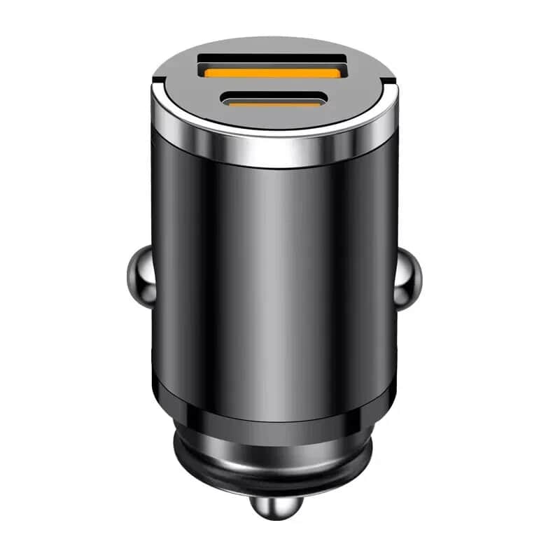 New Dual USB Type-C PD Car Mini Charger 100W Fast Charge Adapter For iPhone Samsung image 1