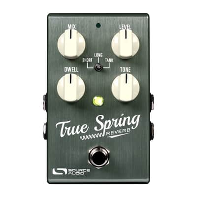 [3-Day Intl Shipping] Source Audio True Spring Reverb with SA167 Tap Tempo BUNDLE image 2