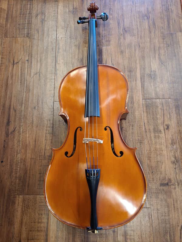 D Z Strad Student Cello Model 101 w/ Bag & Bow (3/4 Size) image 1